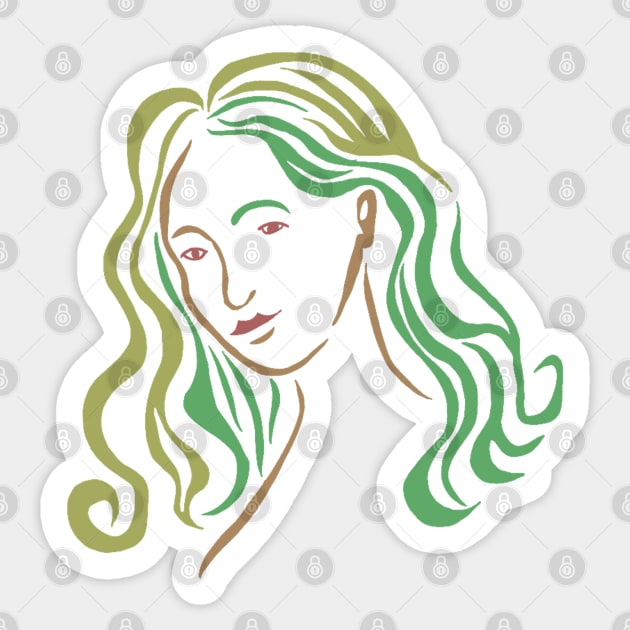 Virgo Sticker by Pochfad